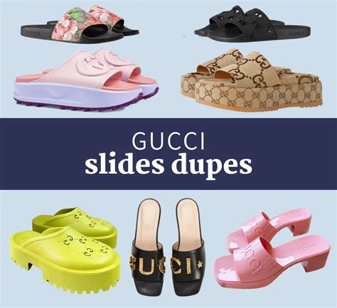 gucci bloom slides dupe.